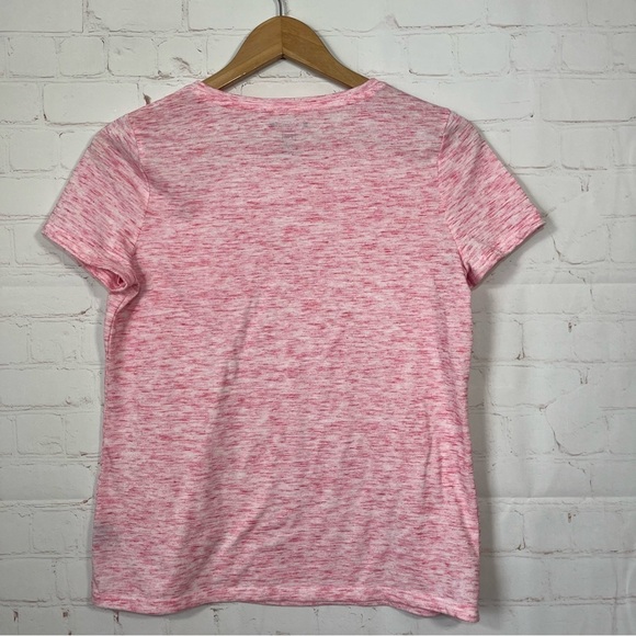 Architect T Shirt Women’s Petite Medium Pink Heathered Short Sleeve - Picture 6 of 6